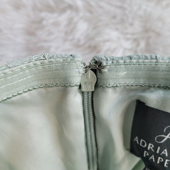 Adrianna Papell Light Green Dress - Picture 12 of 15